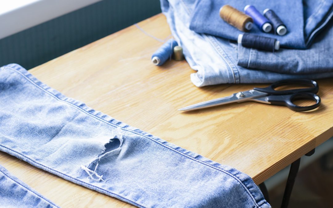 How to Patch and Reinforce Worn Knees on Jeans and Trousers