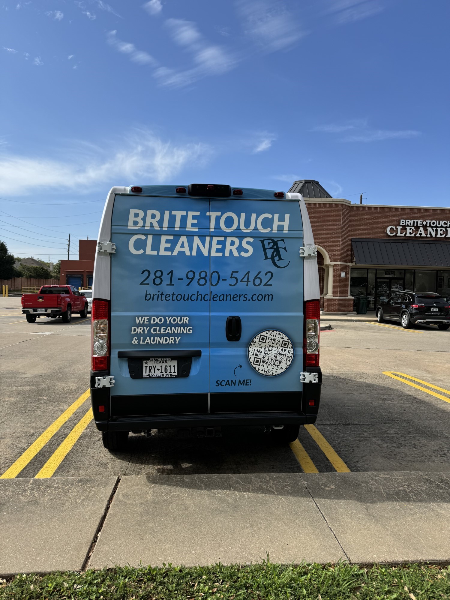 Dry cleaning service in The Woodlands