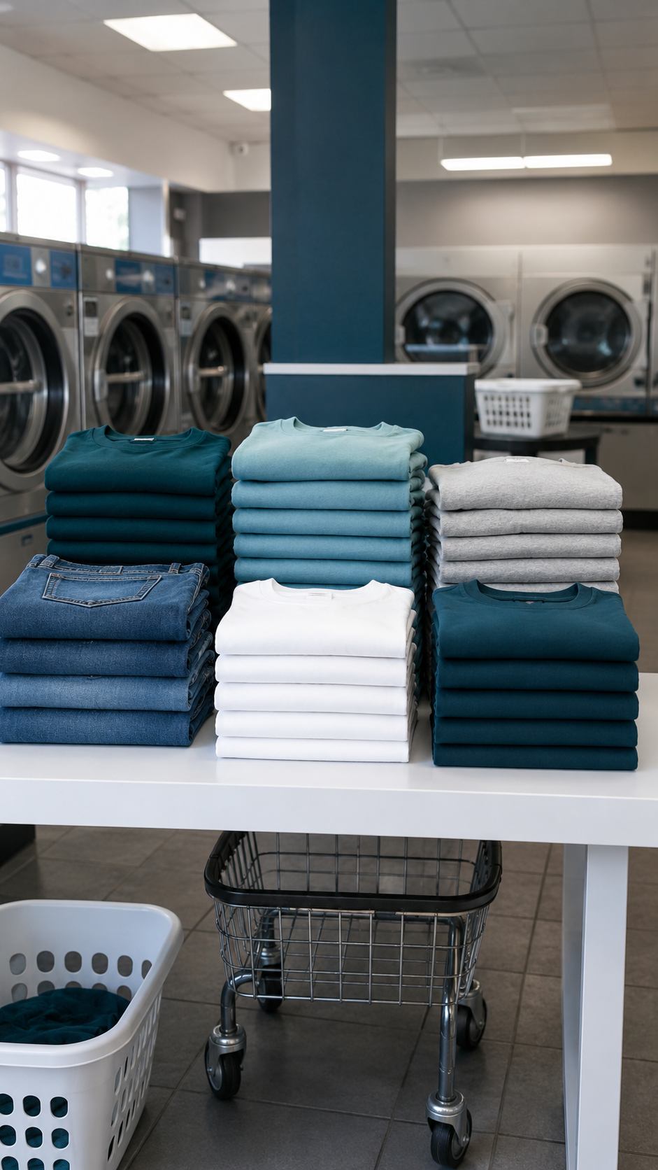 Wash and fold laundry service in 77375 Texas by Brite Touch Cleaners