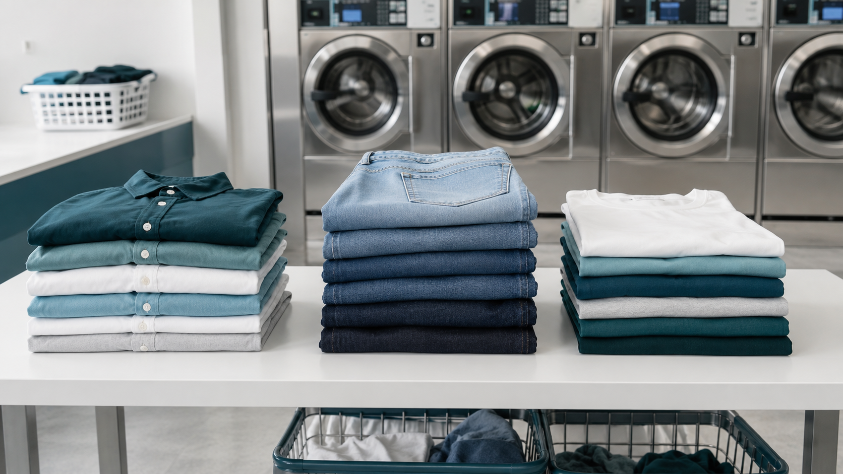 Wash and fold laundry service for customers near 77354, Texas