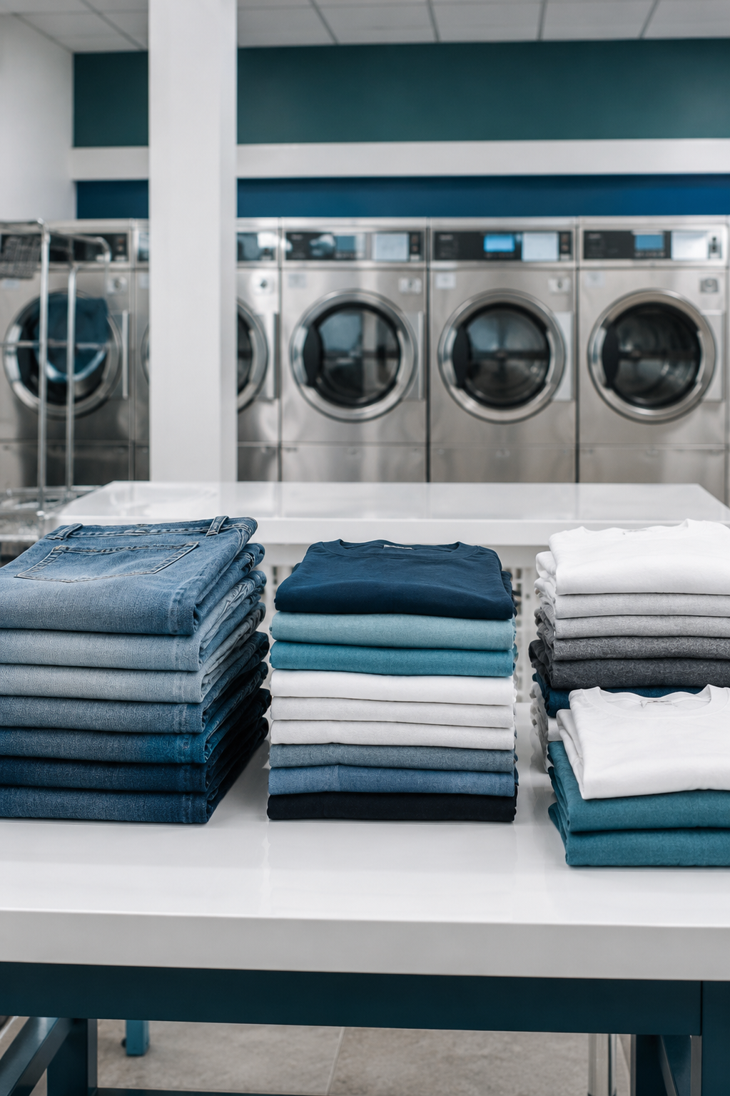 Professional wash and fold laundry service near 77407 Texas