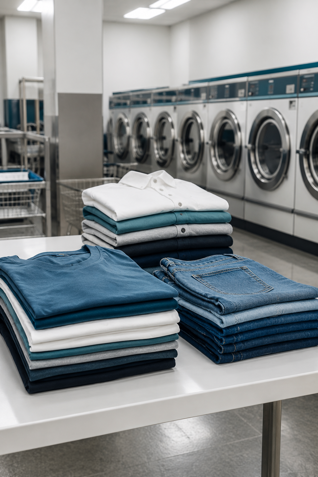 Wash and fold laundry service near Gleannloch Farms Spring TX by Brite Touch Cleaners