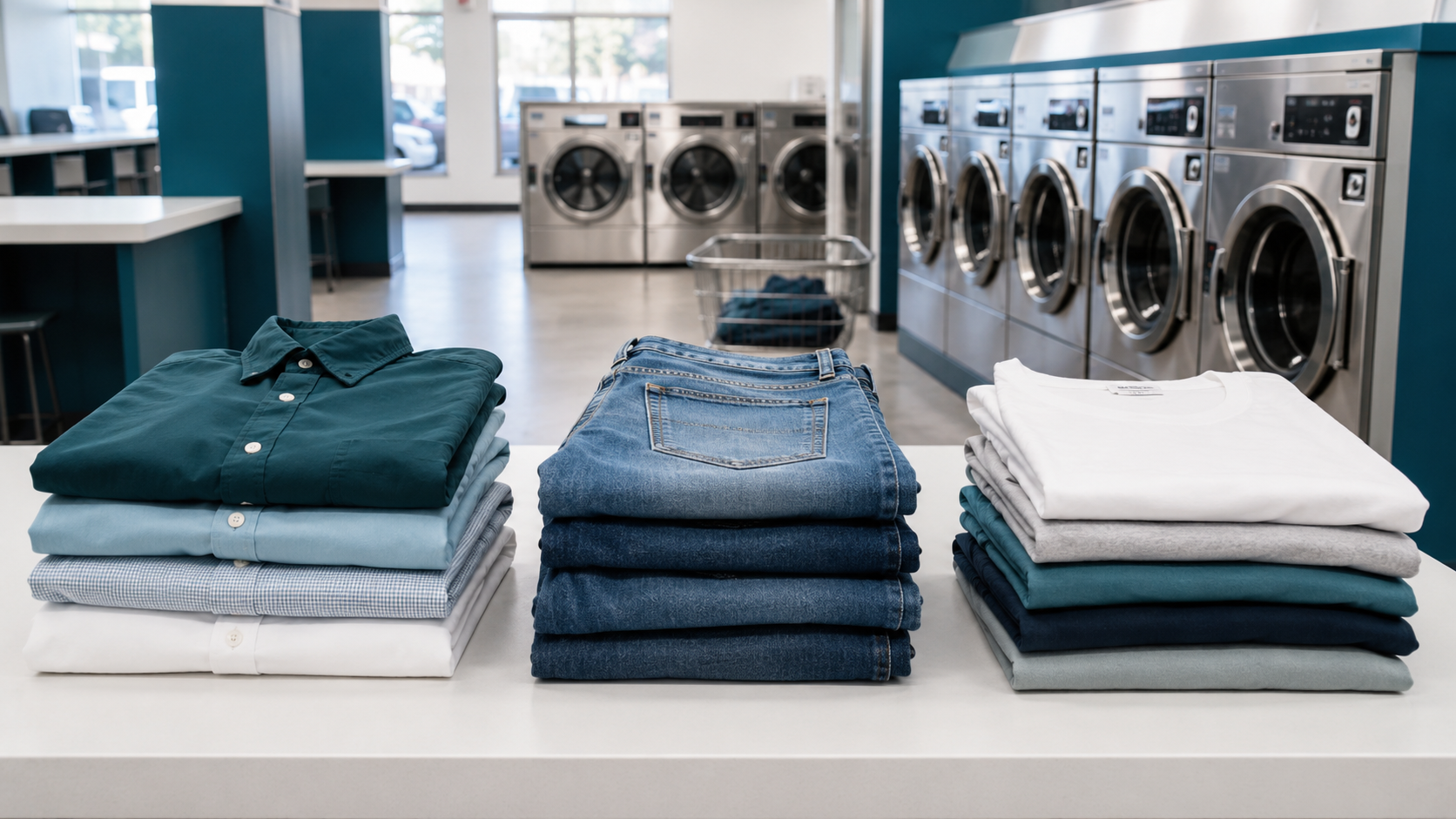 Wash and fold laundry service near Heights Houston Texas