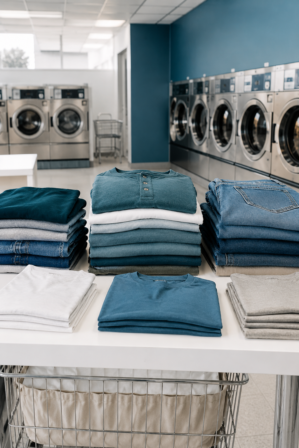 Wash and fold laundry service near Katy Texas