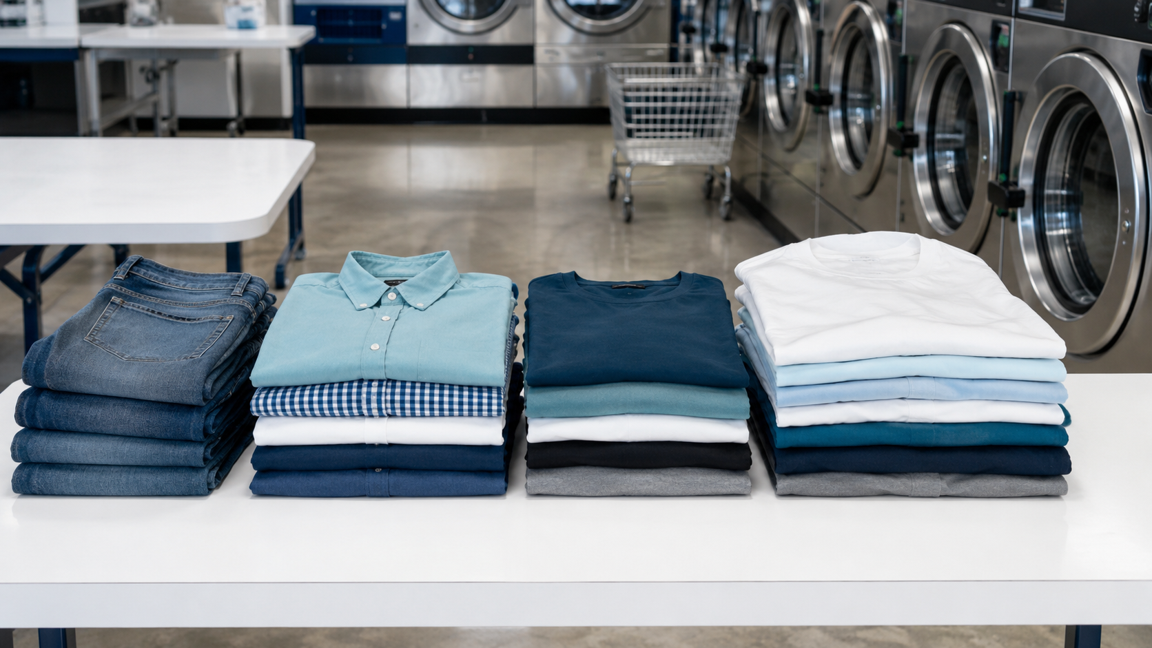 Wash and fold laundry service near New Territory in Sugar Land, Texas