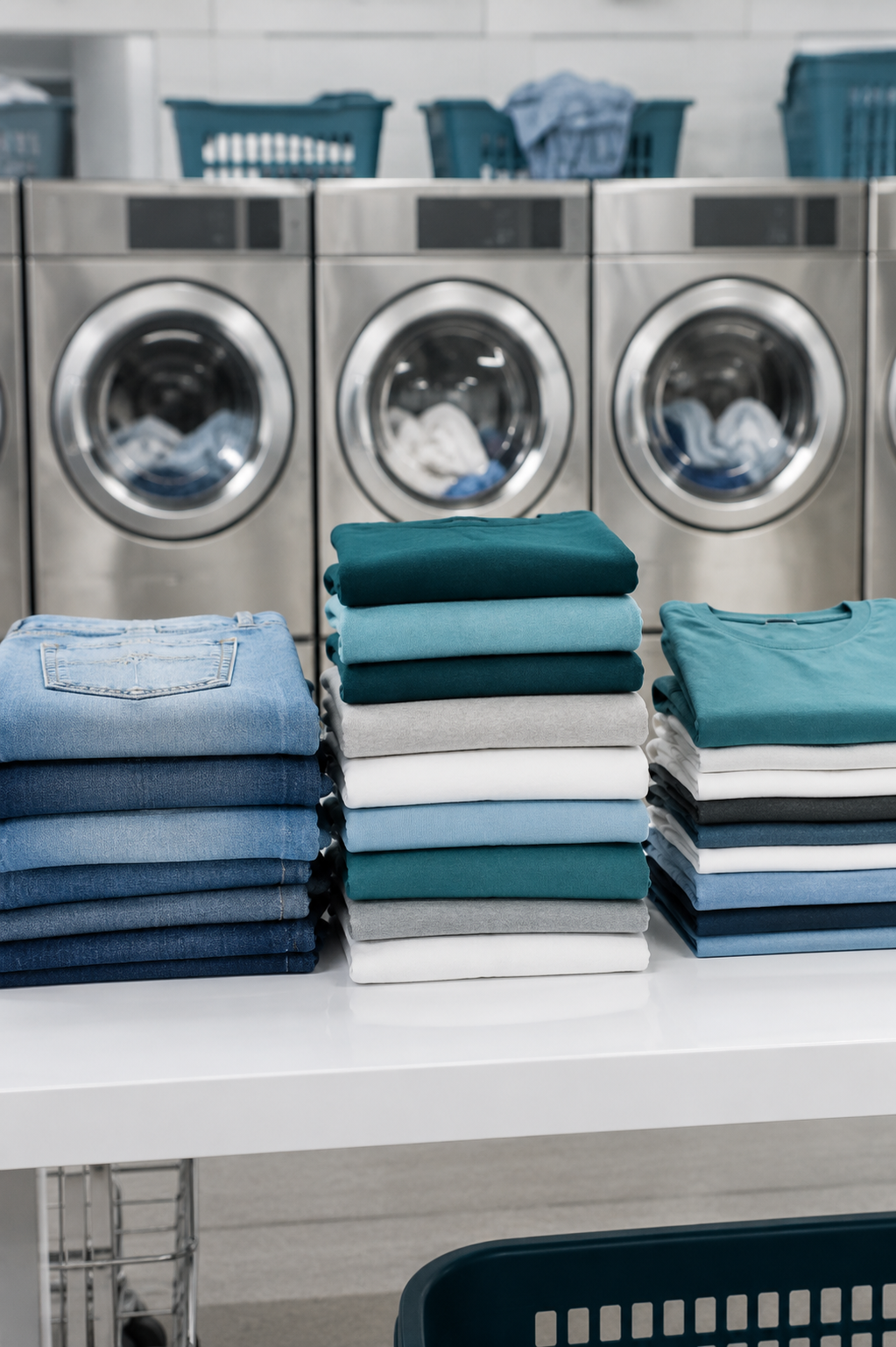 Professional wash and fold laundry service near Telfair in Sugar Land, Texas