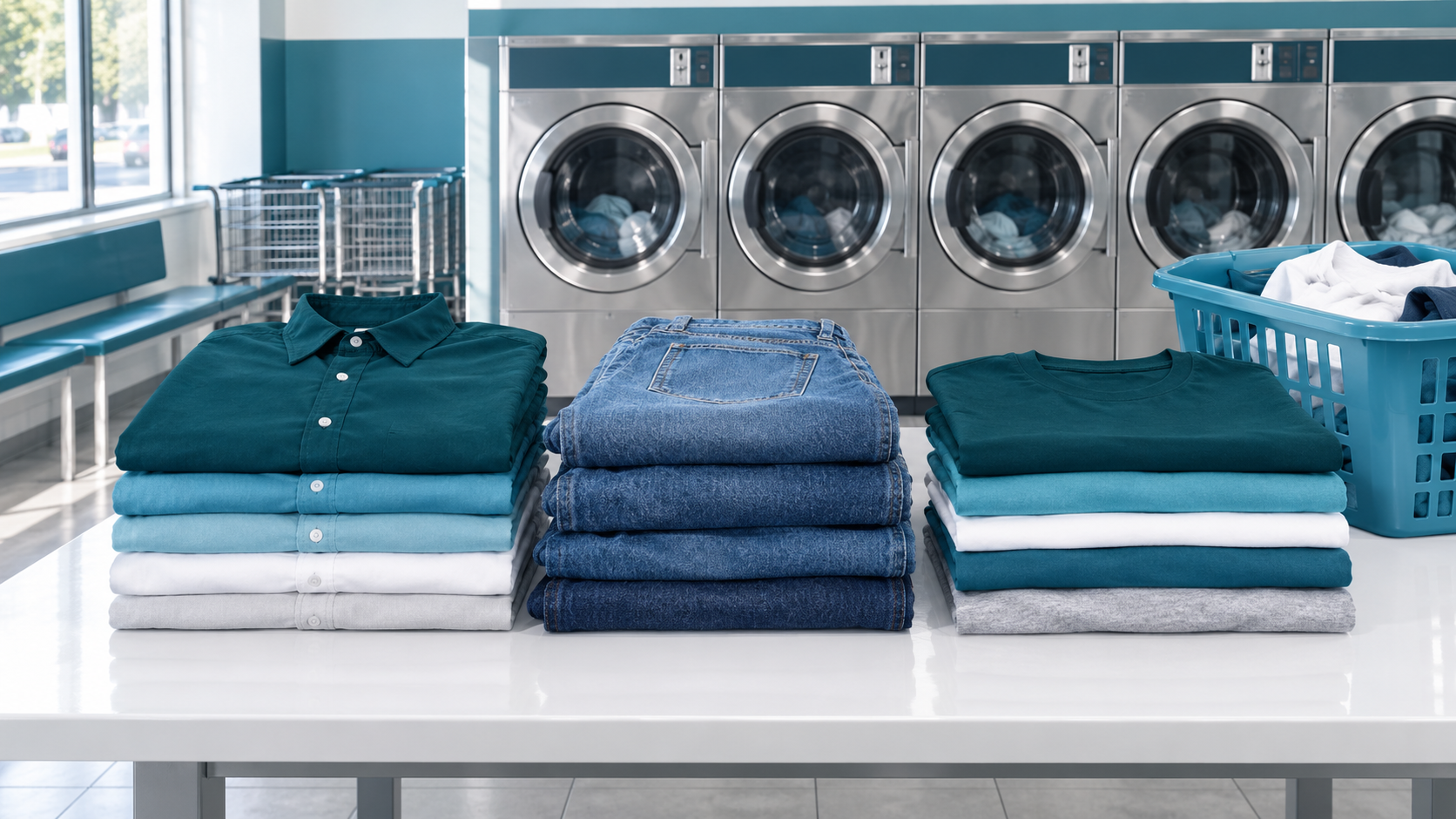 Wash and fold laundry service near The Woodlands, Texas