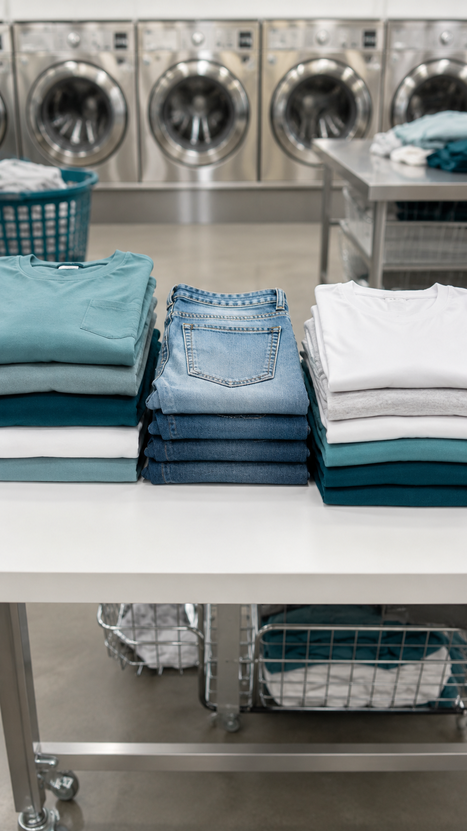 Wash and fold laundry service available near Tomball, Texas