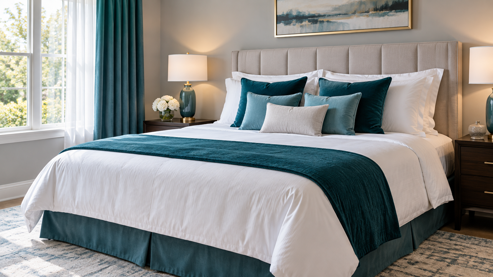 Professional bedding cleaning service for customers in 77384 Texas